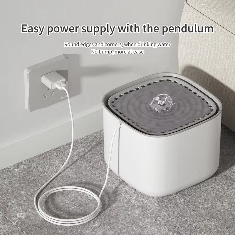 Revolutionary 3L Automatic Pet Fountain & Feeder - Keeping Your Cats and Dogs Hydrated with Ease!