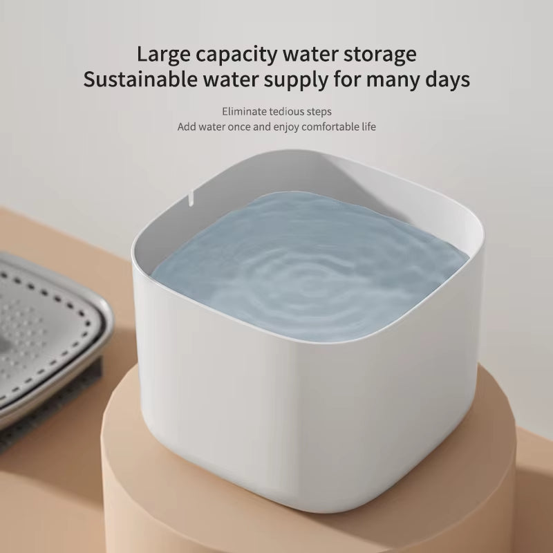 Revolutionary 3L Automatic Pet Fountain & Feeder - Keeping Your Cats and Dogs Hydrated with Ease!